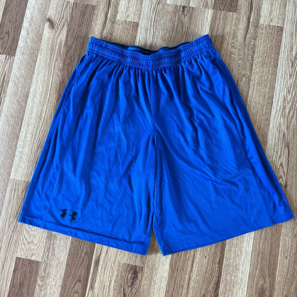 Under Armour Men's Vibrant Blue Athletic Shorts